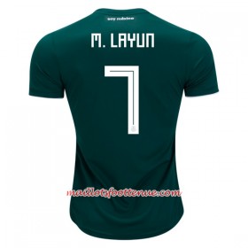 Maillot/Tenue Mexique M.Layun 7 Domicile Coupe du monde 2018